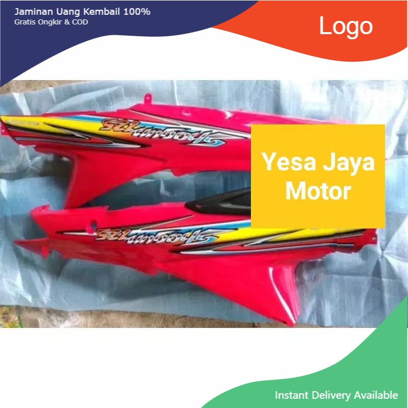 Body Belakang Suzuki Shogun 125 Warna Merah