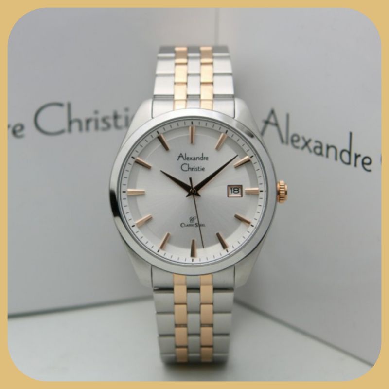 Jam Tangan Pria Alexandre Christie 8635 AC 8635 AC8635 ORIGINAL