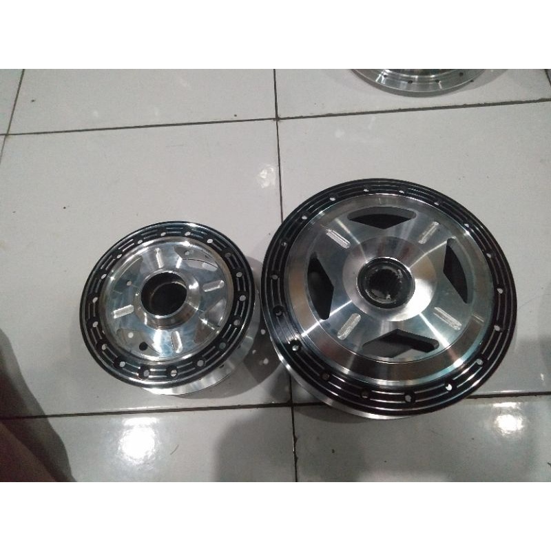 tromol depan belakang vario 125/150 f1 old kode tromol kzr original bubut coak