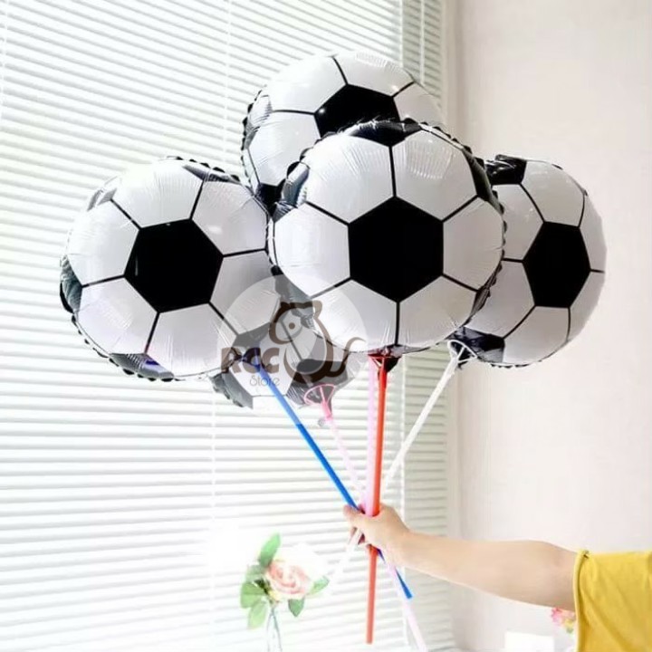 Balon Foil Bulat karakter Bola