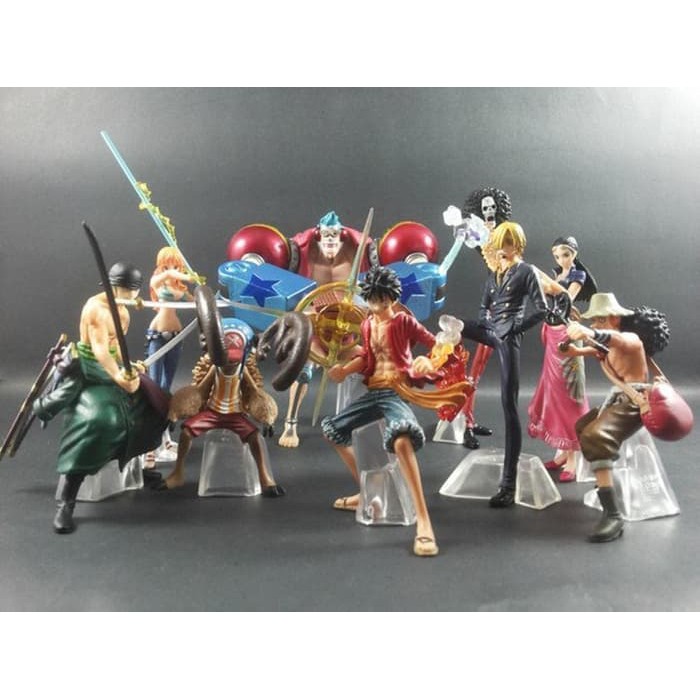 Action Figure Set PVC Chozokei Damashii Chodam One Piece Set Fisherman