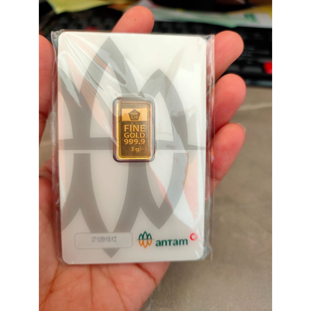 Logam Mulia Emas Antam 3 Gram
