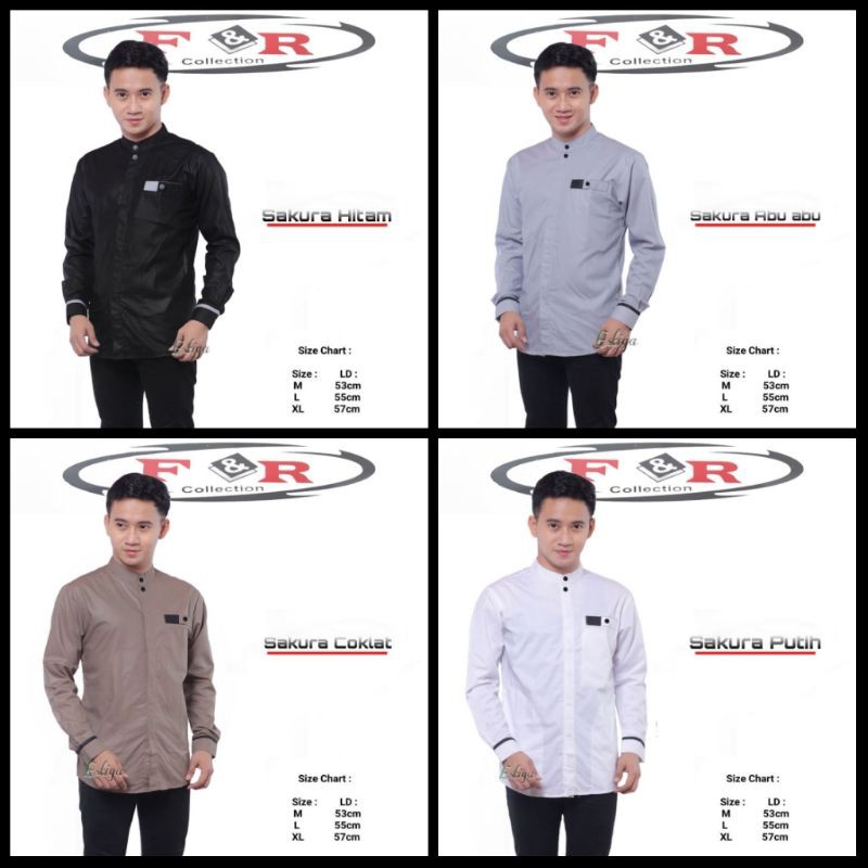 KOKO SAKURA / KOKO LEBARAN PRIA / BUSANA MUSLIM