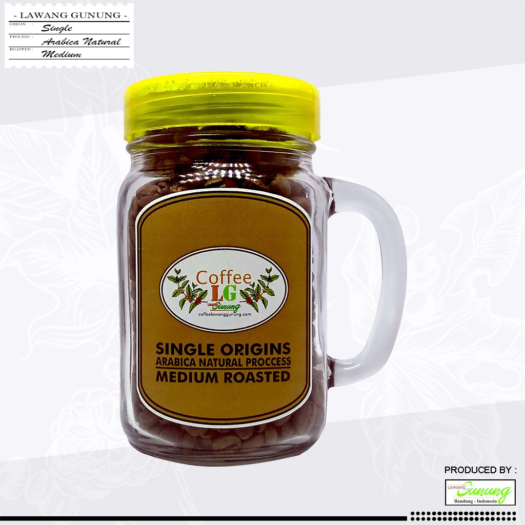 

[Lawang Gunung] Biji Kopi Arabika Natural - Single Origin Arabica Java Coffee - Kopi Lawang Gunung