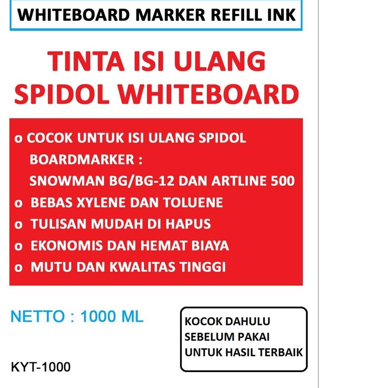 

GRATIS ONGKIR✅Tinta spidol whiteboard refill Kayata murah dan berkualitas 1000 ML Tinta isi ulang spidol|SQ7