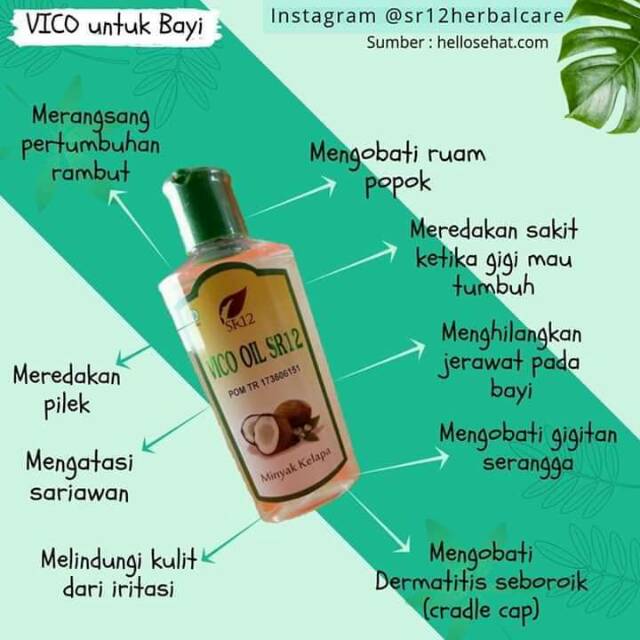 Vico Cair Minyak Kelapa Murni Kesehatan Ruam Popok Batuk Flu Gatel2 Minyak Rambut Shopee Indonesia