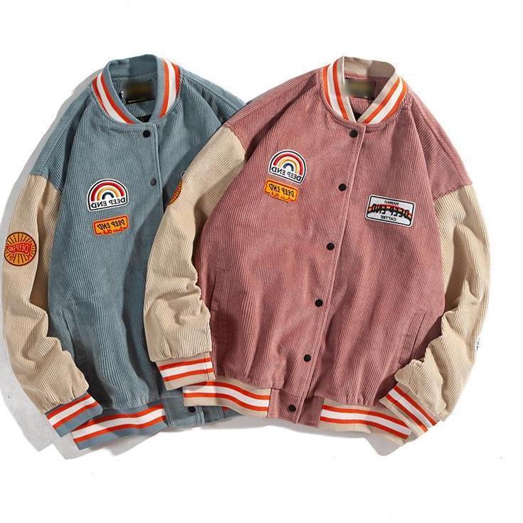 [AND. 94516] Newlan WT003 Jaket Baseball Japanese Harajuku BF Unisex Jacket College Baseball --- Jod