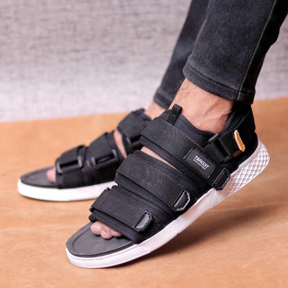 GALGA Sendal Kasual Pria Sendal Pria Hitam Original Sandal Gunung Simple Trendy Kekinian Main Gaya ANTI sLIP Murah