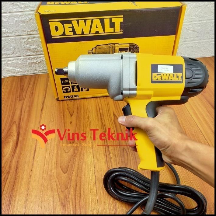 Mesin Impact Electrik Impact Wrench Dewalt Dw293 1/2Inch Dw 293