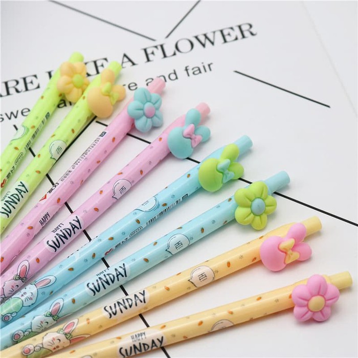 

Pensil Mekanik Rabbit Happy Sunday 0.5mm
