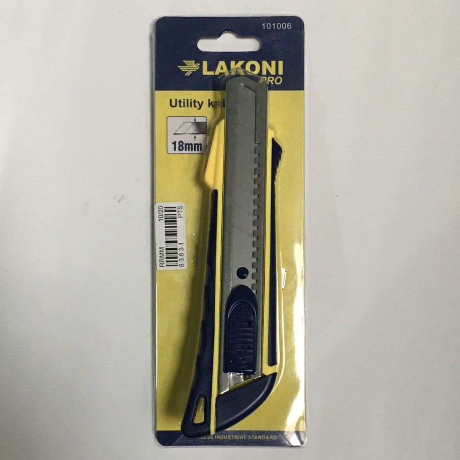 

Utility Knife Pisau Cutter 18mm Lakonipro