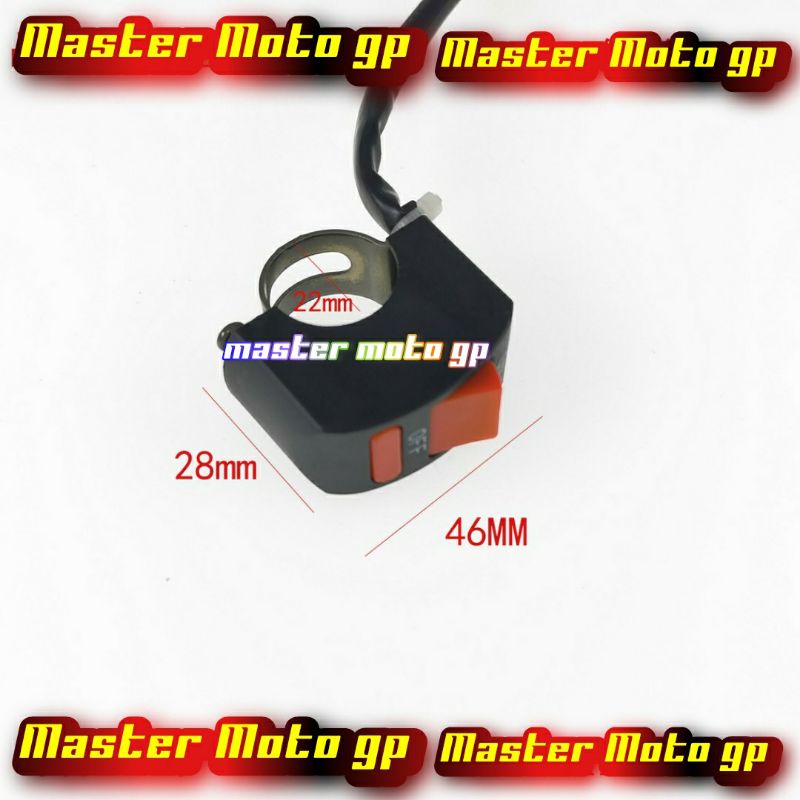 saklar on - off stang universal saklar switch on off lampu motor for stang semua motor saklar power-off