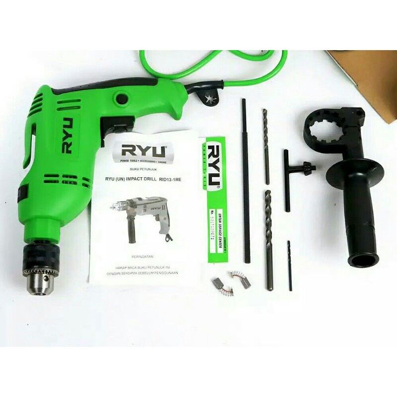 Ryu Mesin Bor Beton Impact Drill 13mm 2Arah RID13-1RE / RID 13-1RE RYU