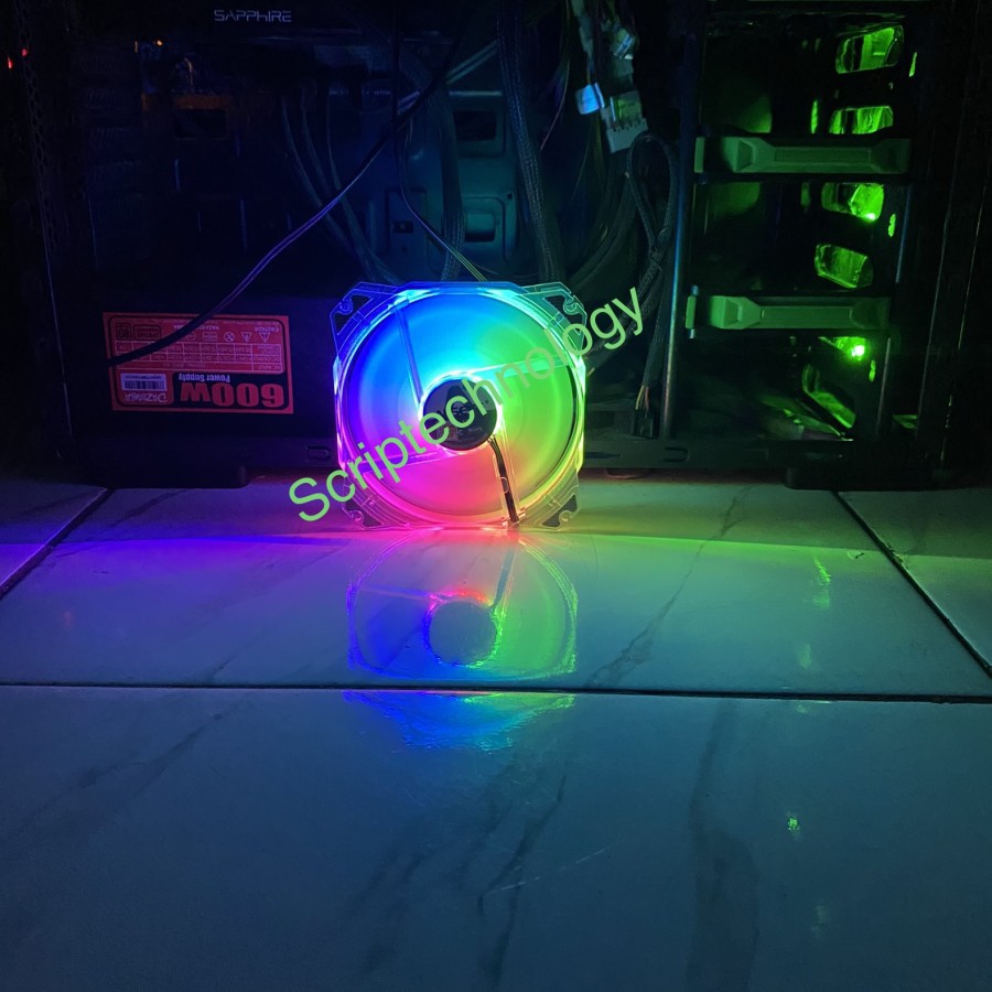 Alseye Fan Casing 12CM MAX M120-P Transparan ARGB Fan Case RGB