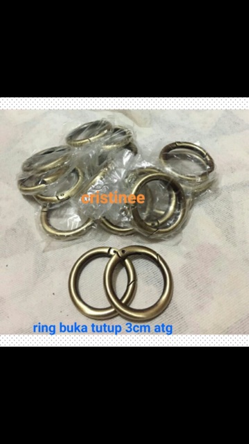 Ring buka tutup 3cm (2pcs)