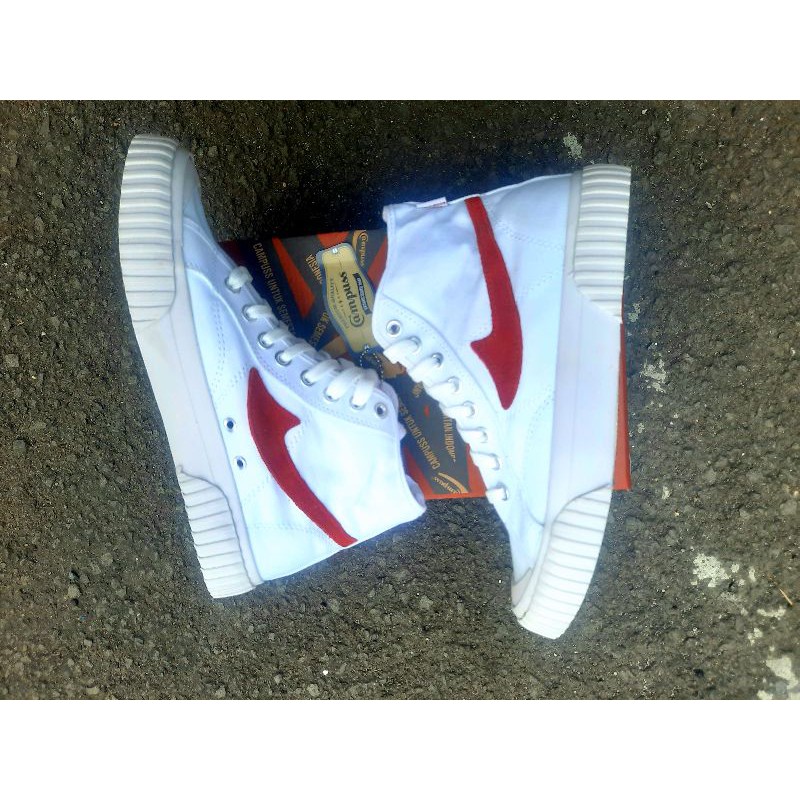 Sepatu sneakers campuss semesta high cappuchino, maroon, red, green army, green, yellow, blue, white