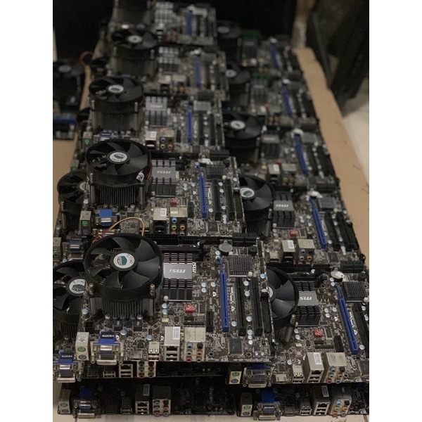 MOTHERBOARD PROCESSOR CORE 2 DUO G41 LIKE NEW