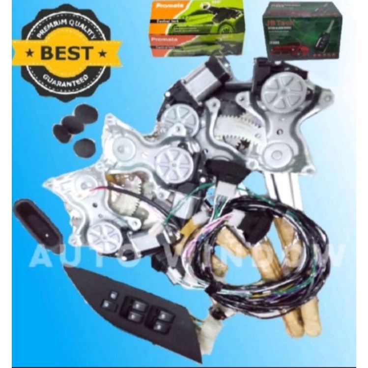 1 set power window Alarm Central Lock mobil Vios Gen 3 Original Garansi