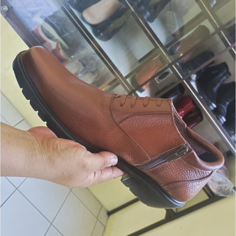 Sepatu kulit Pria Sepatu PDH boots Sepatu Kulit Asli sepatu Pesta