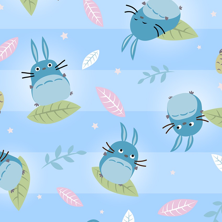 

Art No. 1149 RABBIT PATTERN - BLUE