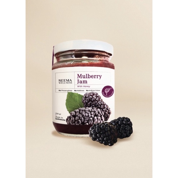 

Beema Wellness Honey Mulberry Jam / Madu Selai Roti Premium