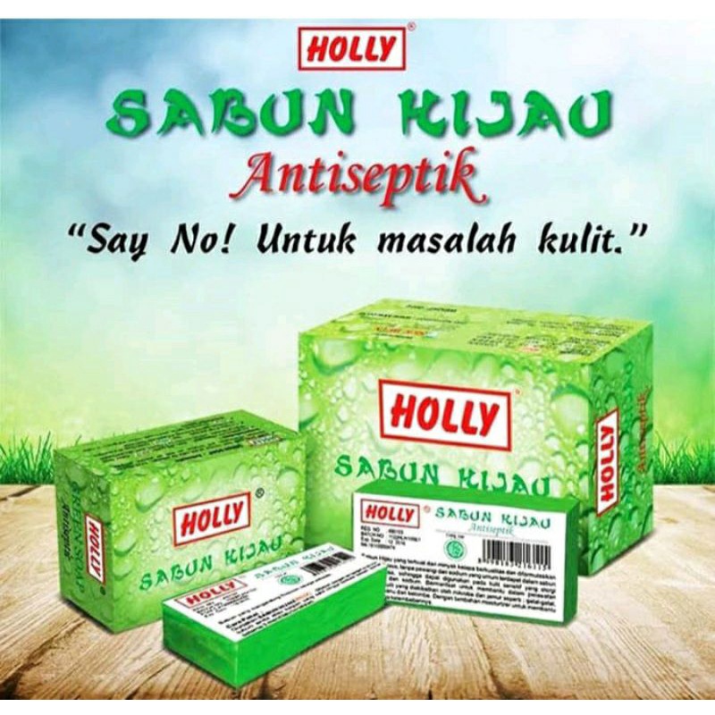 HOLLY SABUN HIJAU Antiseptik 200gr