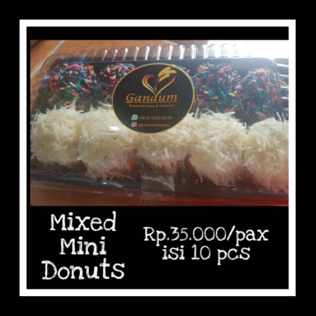 

Mixed Mini Donuts
