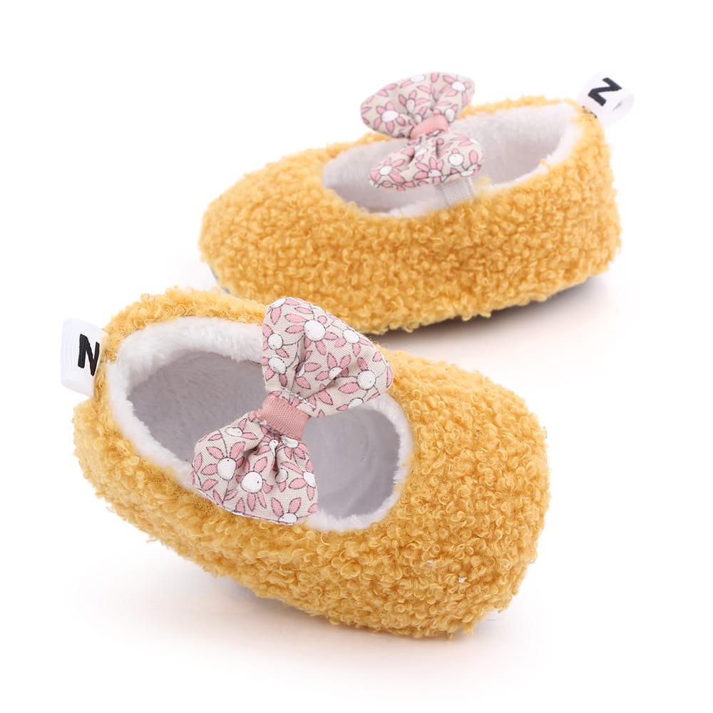 HappyOliver BABASHIP RIBBON Sepatu prewalker bayi dan anak perempuan newborn 3-18 bulan