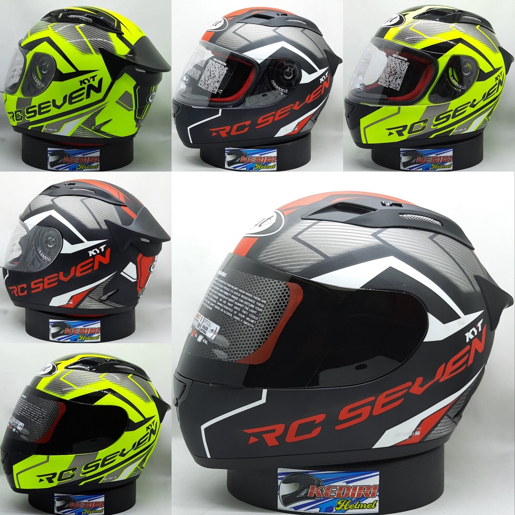 Helm KYT RC 7 SEVEN Seri 18 original rc7