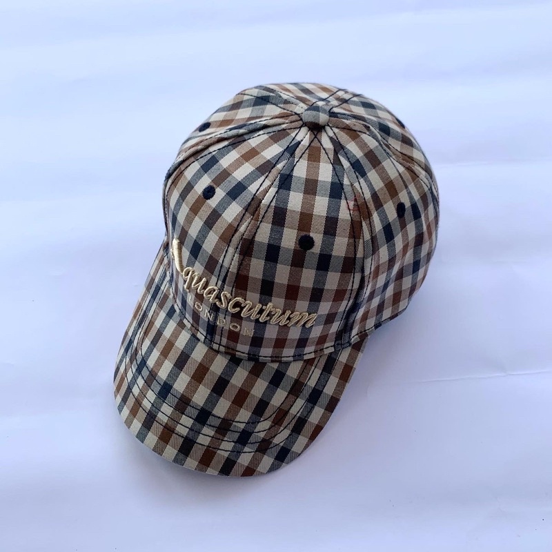 aquascutum baseball cap
