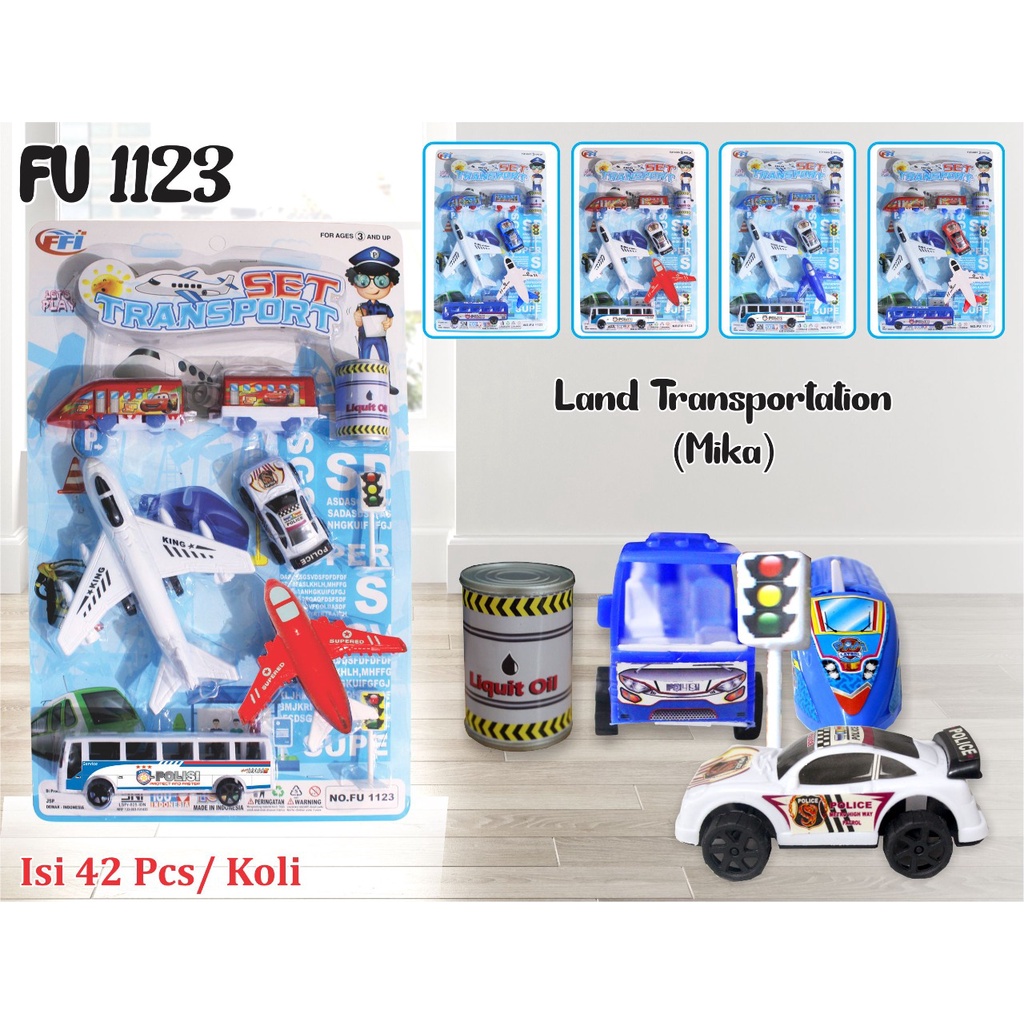 FU 1123 - Mainan Kendaraan Lalu Lintas Land Transportation FU1123