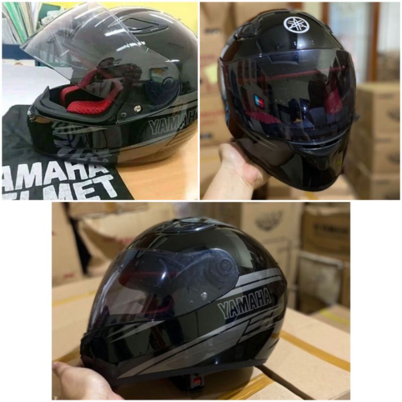 Helm Full Face Fullface Yamaha Sport Vixion R15 Original
