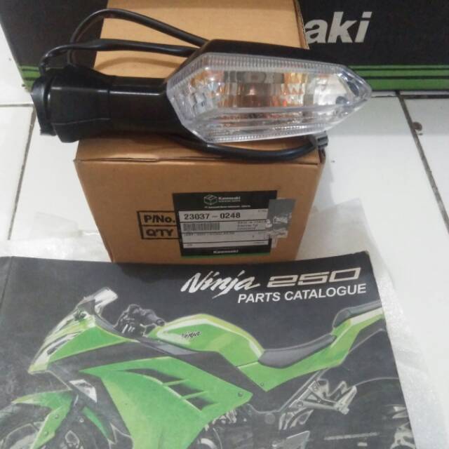 Lampu sen belakang ninja 250 fi Z250 kanan
