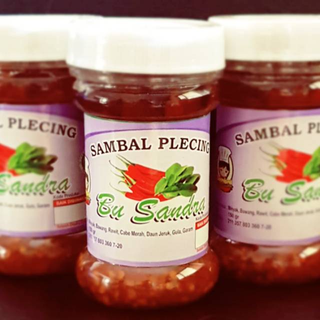 

SAMBAL PLECING BU SANDRA