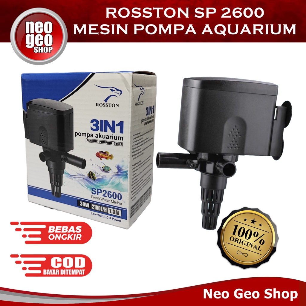 ROSSTON SP 2600 SP2600 Mesin Pompa Air Roston Power Head Aquarium