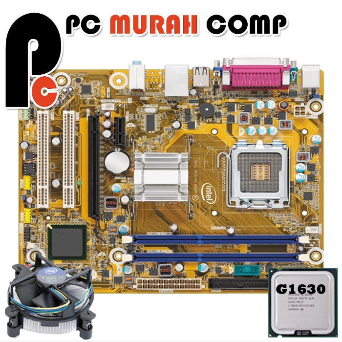 Mainboard Intel LGA 1155 H61 Dengan Processor G1630