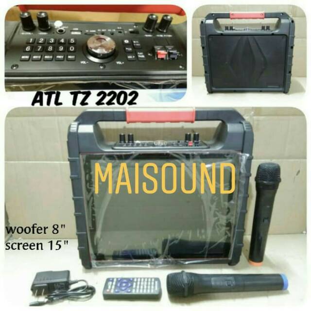 Speaker Box Aktif Portabel Portable ATL TZ 2202 TZ2202