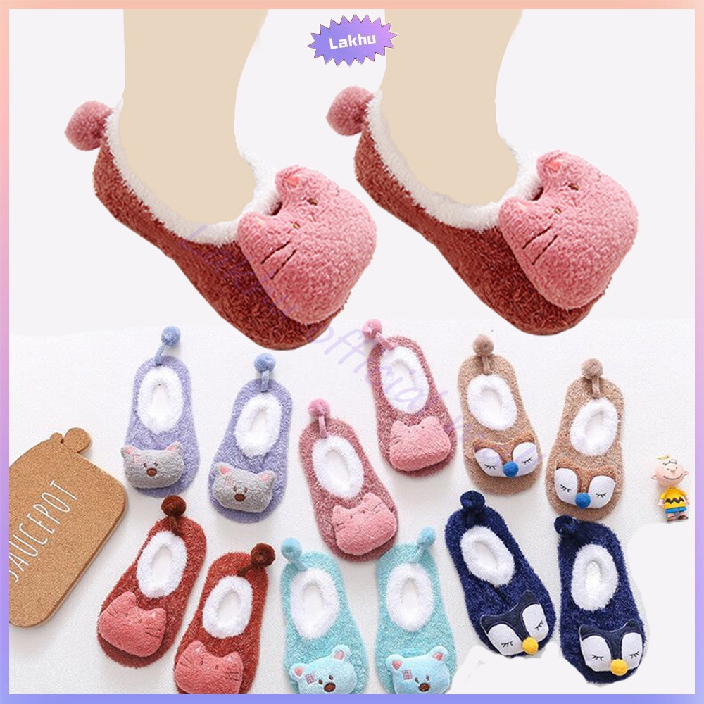 Lakhu kaos kaki bayi anak lucu/kaus kaki bayi anti slip /socks baby