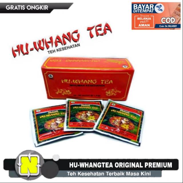 

Hu Whang Tea Nasa 20 sachet/ Hwang Tea Teh Untuk Mengurangi Frekuensi BAB / Diare / Memadatkan Tinja