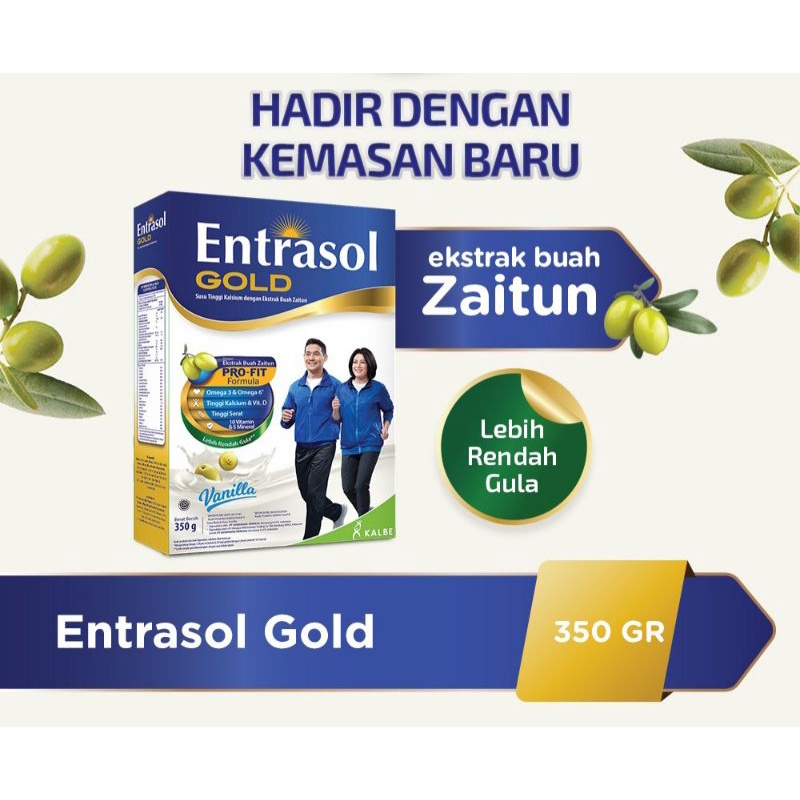 

ENTRASOL GOLD VANILA 340 G SUSU LANSIA TINGGI KALSIUM
