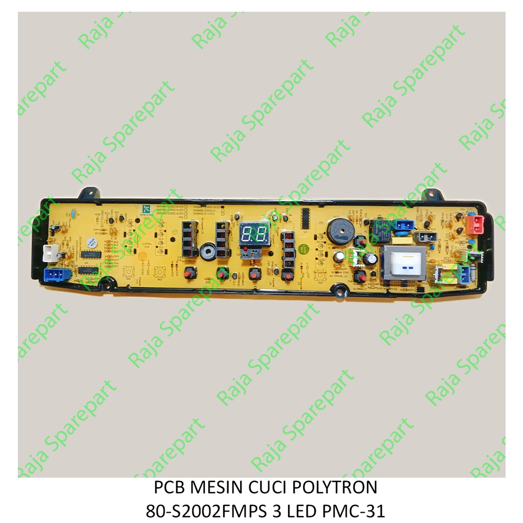 PCB/Panel/Modul Mesin Cuci Polytron 80-S2002FMPS 3 LED PMC-31