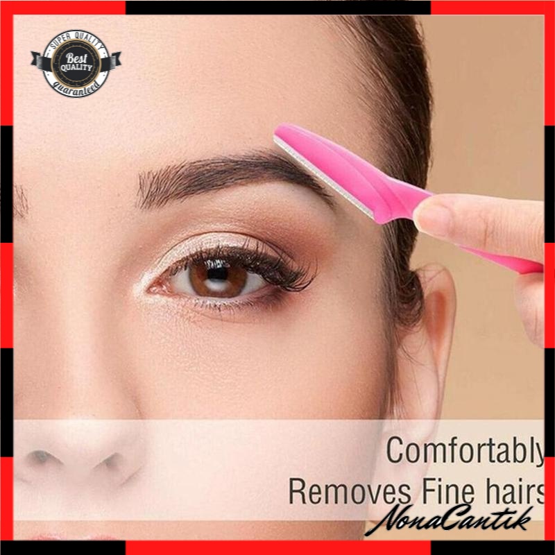 Pisau Cukur Alis Kecil Tajam Bulu Wanita Tinkle Tineke Pencukur Alis Eyebrow Razor isi 1 pc