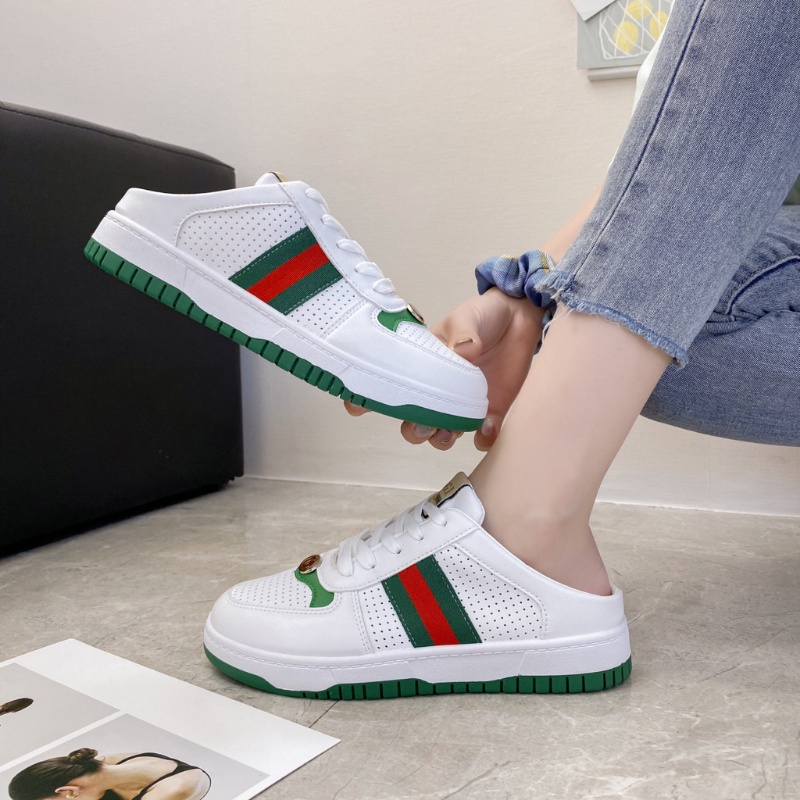 DDS21901 sepatu slip on wanita import sepatu sneakers murah kekinian sepatu sandal simpel Cod Jakarta