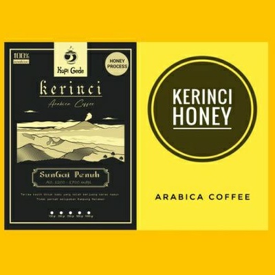 

Kopi Arabika KERINCI HONEY 250 Gram (biji / bubuk)