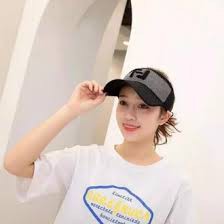 Topi Senam Joging Gowes Olahraga Run Zumba Golf genuine Wanita