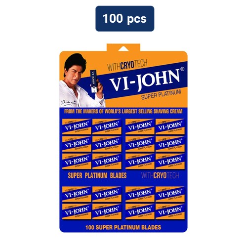 Vi John Super Platinum Coated Blades 100 pcs