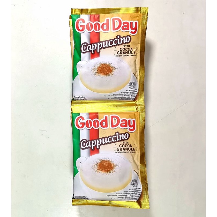 

Good Day Kopi Capucino Renceng 10 x 25gr