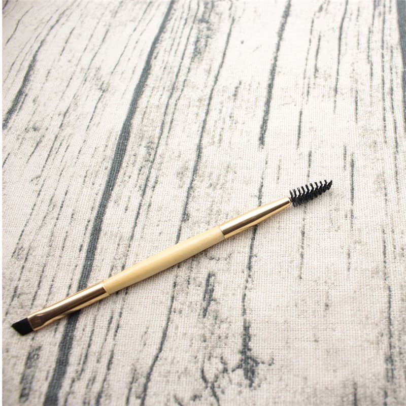 Doublesided Angled Eyebrow Brush