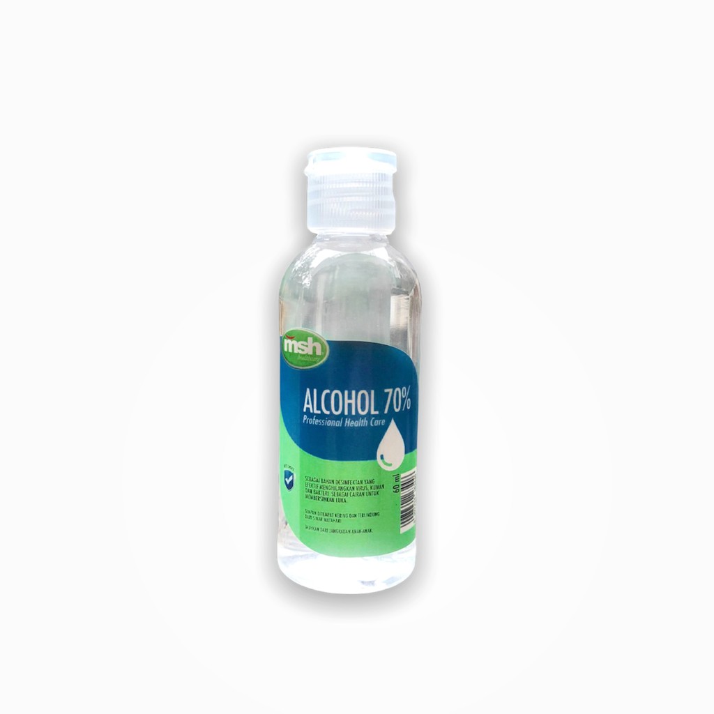 

Premium MSH Alcohol 70% 60ML