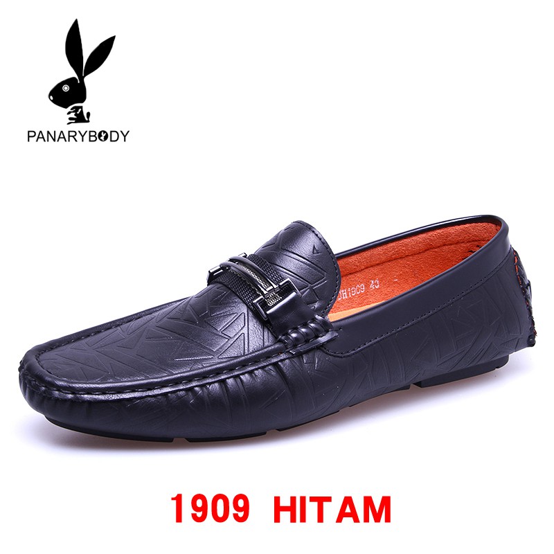 Sepatu Loafers Pria Kasual Antislip Original Branded Sepatu Fantopel Formal Kerja Kantor Keren Pantofel